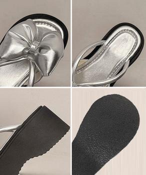 リボンサンダルレディース厚底サンダル夏靴 送料無料 即日発送-9