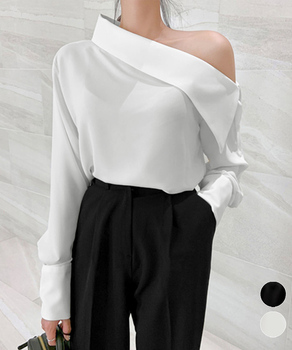 オフショルダーブラウス オフショルダー 送料無料 即日発送-0