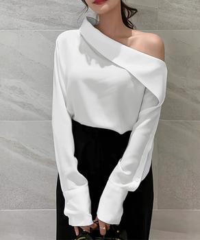 オフショルダーブラウス オフショルダー 送料無料 即日発送-4