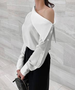 オフショルダーブラウス オフショルダー 送料無料 即日発送-5