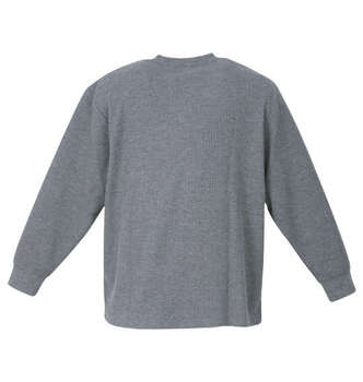 大きいサイズ Mc.S.P ワッフルクルーネック長袖Tシャツ 3L 4L 5L 6L 7L 8L MC841103-02206 ラッピング可 送料無料 即日発送-1