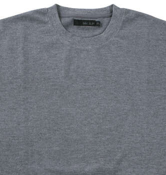 大きいサイズ Mc.S.P ワッフルクルーネック長袖Tシャツ 3L 4L 5L 6L 7L 8L MC841103-02206 ラッピング可 送料無料 即日発送-4