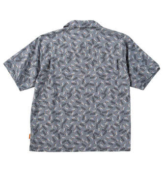 大きいサイズ KRIFF MAYER かるさらエアー総柄プリント開襟半袖シャツ 3L 4L 5L 6L 8L MC752602-02209 ラッピング可 送料無料 即日発送-1