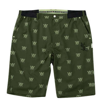 大きいサイズ SY32 by SWEET YEARS クロスロゴグラフィックハーフパンツ 3L 4L 5L 6L MC452062-02223 カーキ ラッピング可 送料無料 即日発送-0