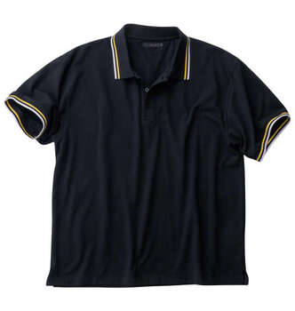 大きいサイズ Mc.S.P 鹿の子ラインリブ衿半袖ポロシャツ 3L 4L 5L 6L 7L 8L MC842622-02238 ラッピング可 送料無料 即日発送-1