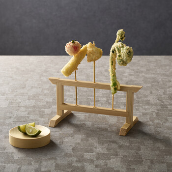 和食器 和風 串スタンド 3穴 日本製 送料無料-3