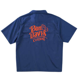 大きいサイズ BEN DAVIS エンブロイダリーワーク半袖シャツ 3L 4L 5L 6L MC752701-02755 ラッピング可 送料無料 即日発送-1