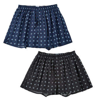 大きいサイズ Take More 2P小紋柄布帛トランクス 3L 4L 5L 6L 7L 8L ラッピング可 送料無料 即日発送-0