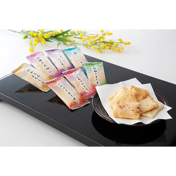 感謝のきもち　2種類の味付けおかき（えびマヨ味・ごまサラダ味）350ｇ ラッピング可 送料無料-1