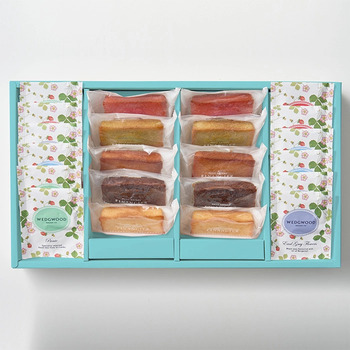 フィナンシェ＆ウェッジウッド ワイルド ストロベリーティーバッグアソート ２２個入 ラッピング可 送料無料-1