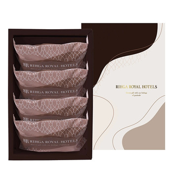 リーガロイヤルホテル アーモンドショコラサンド ４個入 ラッピング可 送料無料-1