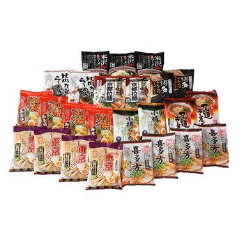 ご当地ラーメンセット 乾麺25食セット 送料無料-1