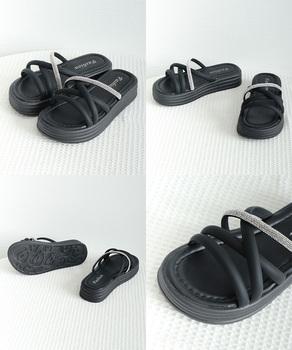 ストラップサンダル レディース 厚底 夏 送料無料 即日発送-9