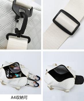 ボストンバッグキルティング修学旅行カバン 送料無料 即日発送-9