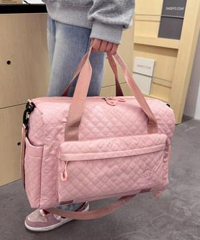 ボストンバッグキルティング修学旅行カバン 送料無料 即日発送-5