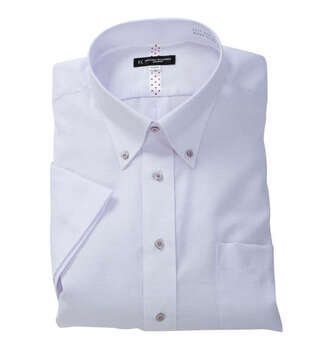 大きいサイズ HIROKO KOSHINO HOMME B.D半袖シャツ 4L 5L 6L 7L 8L 9L 10L パープル ラッピング可 送料無料 即日発送-0