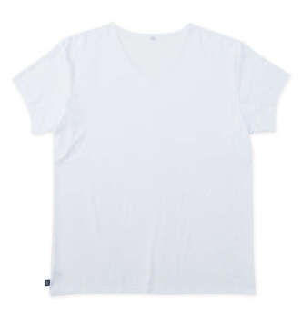 大きいサイズ EDWIN デニスラ二分袖VネックTシャツ 3L 4L 5L 6L 7L 8L ラッピング可 送料無料 即日発送-1