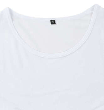 大きいサイズ EDWIN デニスラ二分袖クルーネックTシャツ 3L 4L 5L 6L 7L 8L　ホワイト ラッピング可 送料無料 即日発送-3