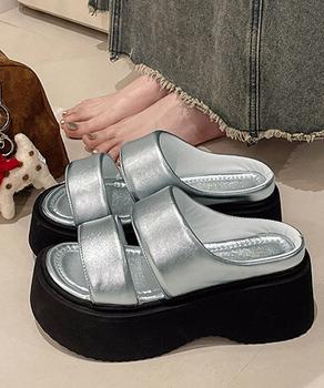 厚底サンダル スリッパサンダル 美脚 夏 送料無料 即日発送-8