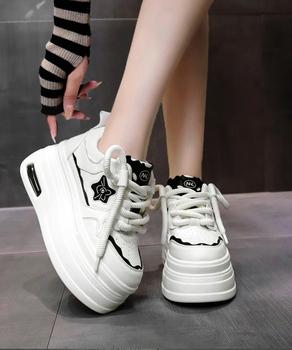 スニーカー ボリューム厚底スニーカー レディース美脚 送料無料 即日発送-3