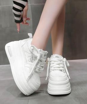 スニーカー ボリューム厚底スニーカー レディース美脚 送料無料 即日発送-5