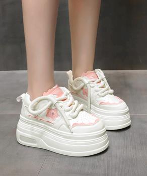 スニーカー ボリューム厚底スニーカー レディース美脚 送料無料 即日発送-6