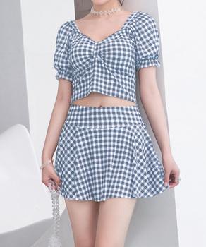 水着 レディース 盛れる水着2点セパレート水着 送料無料 即日発送-4