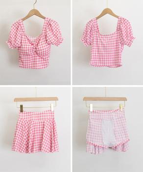 水着 レディース 盛れる水着2点セパレート水着 送料無料 即日発送-8