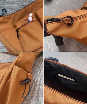 マルチポケットショルダーバッグナイロン鞄 送料無料 即日発送-9