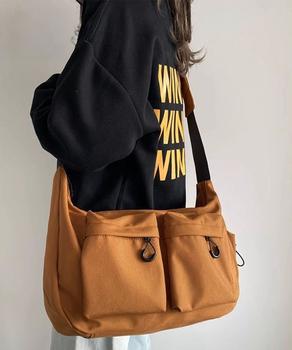 マルチポケットショルダーバッグナイロン鞄 送料無料 即日発送-6