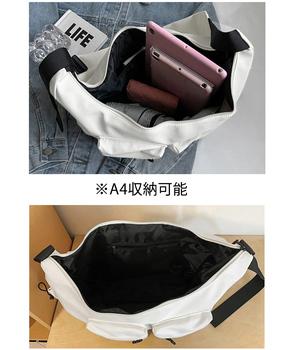 マルチポケットショルダーバッグナイロン鞄 送料無料 即日発送-7