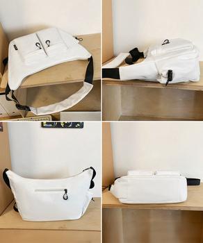 マルチポケットショルダーバッグナイロン鞄 送料無料 即日発送-8