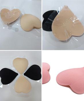 ハート型シリコンブラ盛れるシリコンパッド 送料無料 即日発送-9