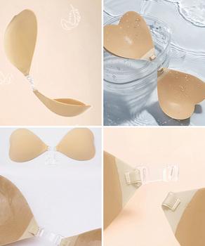 ハート型シリコンブラ盛れるシリコンパッド 送料無料 即日発送-7