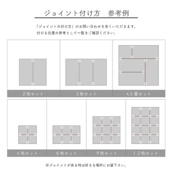 日本製 純国産 置き畳 約82×164×4枚、（約82×82）×1枚　ユニット畳 天竜 ブラウン 軽量タイプ 送料無料-6
