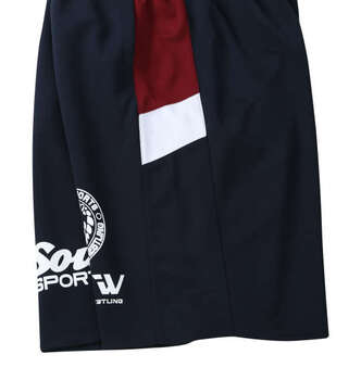 大きいサイズ SOUL SPORTS×新日本プロレス ジャージハーフパンツ 3L 4L 5L 6L 8L ネイビー ラッピング可 送料無料 即日発送-3