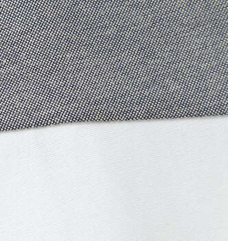 大きいサイズ H by FIGER CVCオックス斜め切替半袖シャツ 3L 4L 5L 6L 8L ホワイト ラッピング可 送料無料 即日発送-5