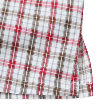 大きいサイズ OUTDOOR PRODUCTS ブロードチェックオープンカラー半袖シャツ 3L 4L 5L 6L 7L 8L レッド系 ラッピング可 送料無料 即日発送-4