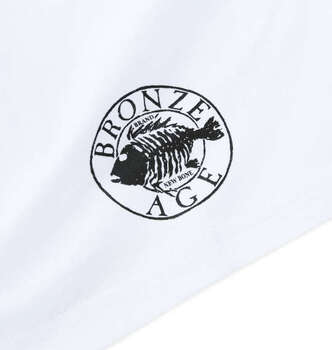 大きいサイズ BRONZE AGE プリント半袖Tシャツ 3L 4L 5L 6L 7L 8L ホワイト ラッピング可 送料無料 即日発送-5