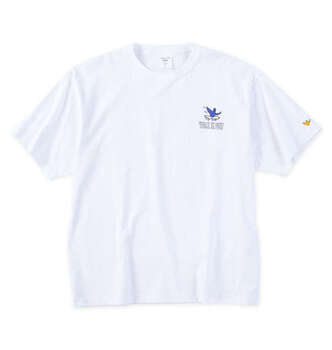 大きいサイズ What it isNt 天竺プリント半袖Tシャツ 3L 4L 5L 6L 8L ホワイト ラッピング可 送料無料 即日発送-1