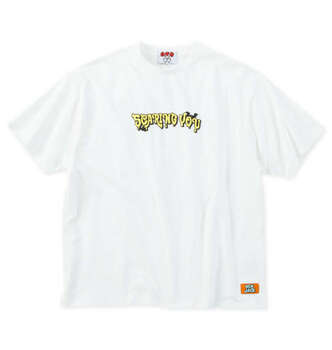 大きいサイズ ATC×NEW JACK BOB＆FREDゴースト半袖Tシャツ 3L 4L 5L 6L ホワイト ラッピング可 送料無料 即日発送-1