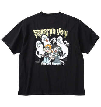 大きいサイズ ATC×NEW JACK BOB＆FREDゴースト半袖Tシャツ 3L 4L 5L 6L ブラック ラッピング可 送料無料 即日発送-0