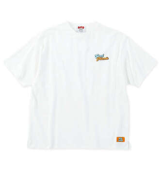 大きいサイズ ATC×NEW JACK イラスト半袖Tシャツ 3L 4L 5L 6L ホワイト ラッピング可 送料無料 即日発送-1