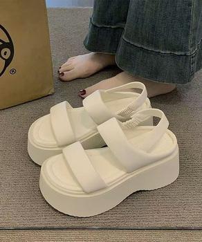 厚底サンダル ボリュームソール 美脚 夏 送料無料 即日発送-6