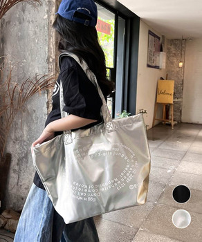 大容量トートバッグ 合皮 男女兼用バッグ 送料無料 即日発送-0