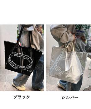 大容量トートバッグ 合皮 男女兼用バッグ 送料無料 即日発送-1