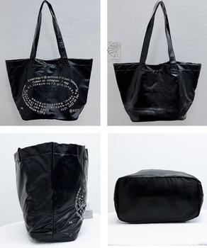 大容量トートバッグ 合皮 男女兼用バッグ 送料無料 即日発送-8