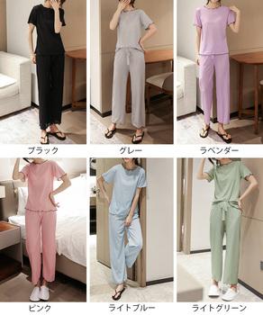 パジャマレディースルームウェア夏 送料無料 即日発送-1