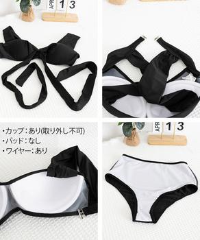 ビキニ水着3点バスト盛れるみずぎ 送料無料 即日発送-9