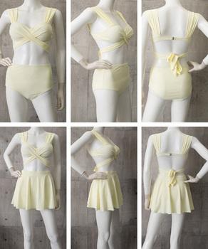 ビキニ水着3点バスト盛れるみずぎ 送料無料 即日発送-7